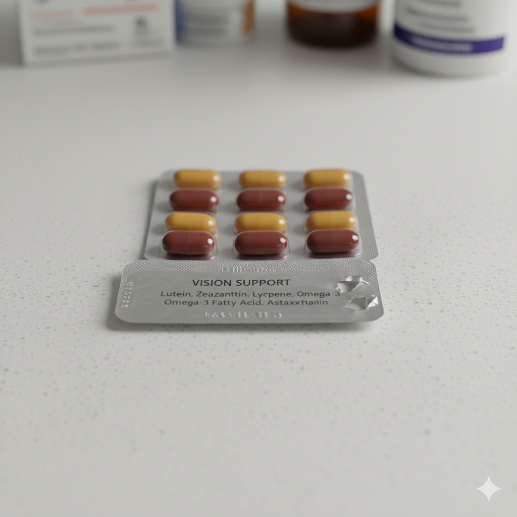 Antioxidant for eye health and vision